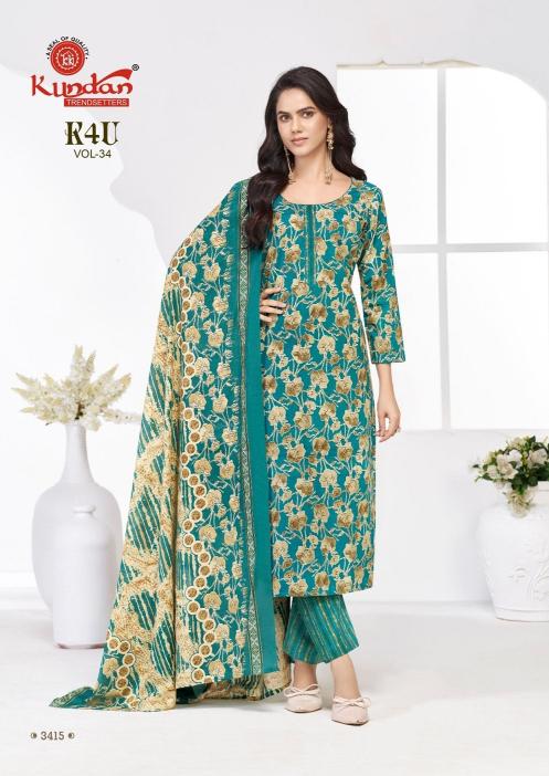 Kundan K4U vol-34 wholesale aneisha kurtis
